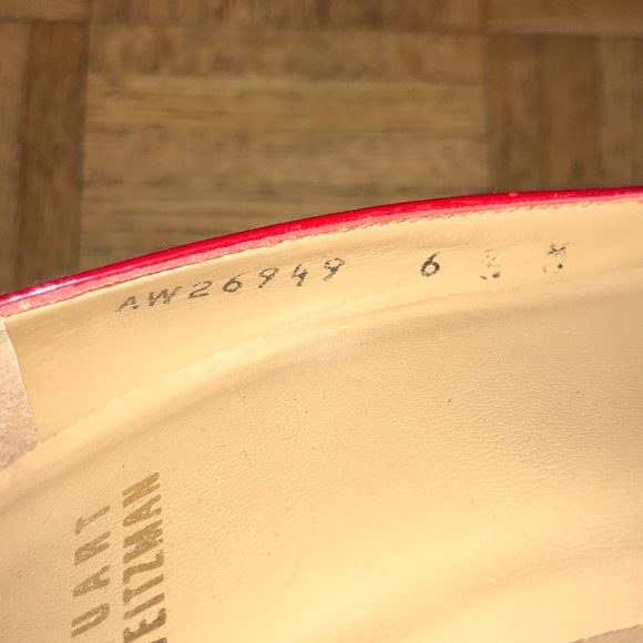 🔥Stuart Weitzman Red🔥Heels size 6.5! Must have! - Picture 3 of 11